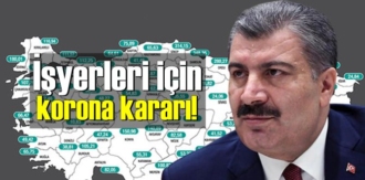 İşyerleri için korona kararı! 100 metrekare üzerindeki..