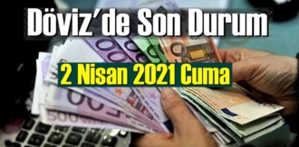 2 Nisan 2021 Cuma Ekonomi’de Döviz piyasası, Döviz güne nasıl başladı