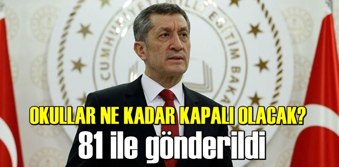 81 ile gönderildi, Milyonlarca öğrenci ve veli merakla bekliyordu!