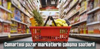 Cumartesi pazar marketlerin çalışma saatleri! Hafta sonu marketler kaça kadar açık?