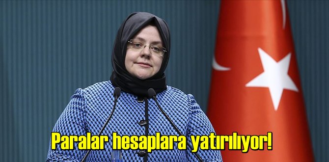 Paralar hesaplara yatırılıyor!