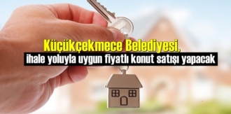Küçükçekmece Belediyesi, ihale yoluyla uygun fiyatlı konut satışı yapacak
