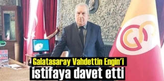 Galatasaray Lisesi Müdürü Vahdettin Engin, istifaya davet edildi!