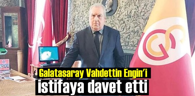 Galatasaray Lisesi Müdürü Vahdettin Engin, istifaya davet edildi!