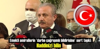 Emekli amirallerin darbe gibi bildirisine Toplumun her kesimden sert eleştiri ve Tepki!