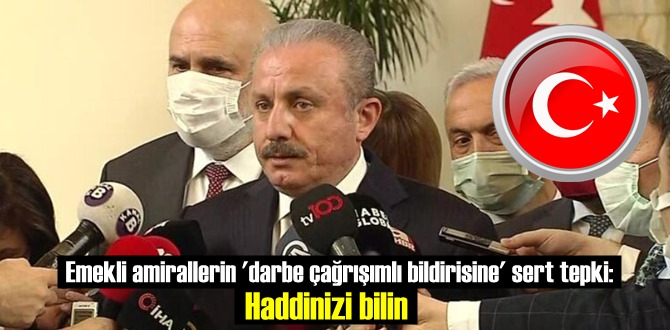 Emekli amirallerin darbe gibi bildirisine Toplumun her kesimden sert eleştiri ve Tepki!