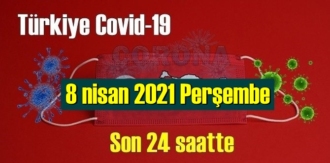 8 nisan 2021 Perşembe virüs verileri yayınlandı, tablo Ciddi 211 Can kaybı yaşandı!