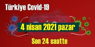 4 nisan 2021 pazar virüs verileri yayınlandı, tablo vahim 186 Can kaybı yaşandı!