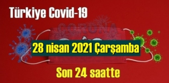 28 nisan 2021 Çarşamba virüs verileri yayınlandı, tablo Ciddi 341 Can kaybı yaşandı!