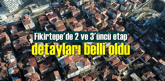 Fikirtepe'de 2 ve 3'üncü etap detayları belli oldu