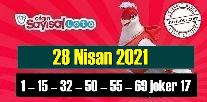 Sayısal Loto çekiliş sonuçları 28 Nisan 2021 belli oldu