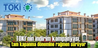 TOKİ'nin indirim kampanyası