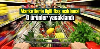 Market tedbirleri genelgesi! Artık Marketler O ürünleri Satamayacak!