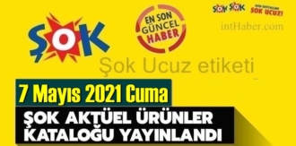 7 Mayıs 2021 Cuma ŞOK aktüel ürünler kataloğu açıklandı
