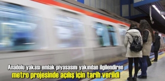 KAYNARCA-PENDİK-TUZLA METROSU AÇILIŞ TARİHİ NE ZAMAN?