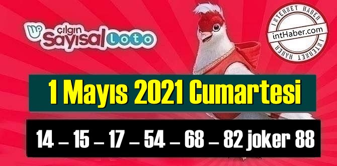 Sayısal Loto çekiliş sonuçları 1 Mayıs 2021 Cumartesi belli oldu!