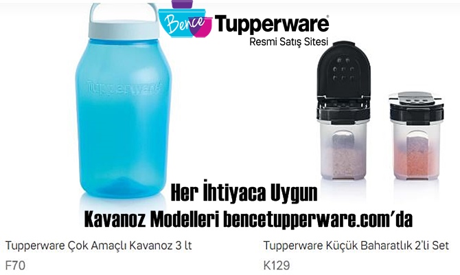 Her İhtiyaca Uygun Kavanoz Modelleri bencetupperware.com'da