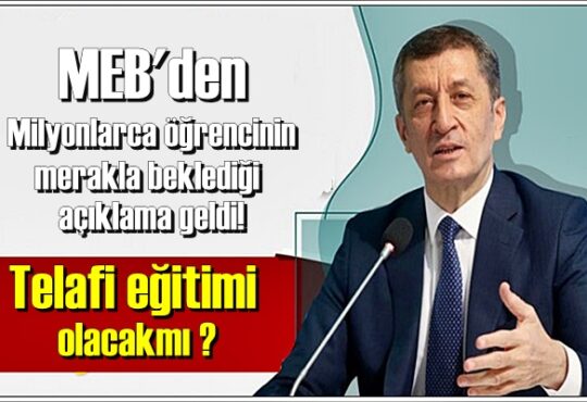 MEB'den Milyonlarca öğrencinin merakla beklediği açıklama geldi!