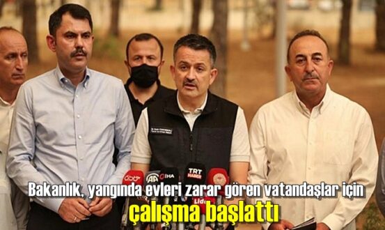 Antalya'nın Manavgat ilçesinde meydana gelen yangın felaketinden sonra Çevre ve Şehircilik Bakanlığı tarafından hasar tespit çalışmaları başlatıldı. İlk belirlemelere göre yangından 2 bin 300 yapı olumsuz etkilendi. Çevre ve Şehircilik Bakanı Murat Kurum, Tarım ve Orman Bakanı Bekir Pakdemirli, Dışişleri Bakanı Mevlüt Çavuşoğlu ve Ulaştırma ve Altyapı Bakanı Adil Karaismailoğlu ile Antalya'nın Manavgat ilçesindeki 'Orman Yangını Yönetim Merkezinde' düzenlenen basın toplantısında konuştu. AA'nın aktardığı habere göre, Yangın söndürme işleminin bitmesine müteakip çok hızlı bir şekilde alanlara gireceklerini ve hasar tespit çalışmalarını hızlı şekilde bitireceklerini belirten Bakan Kurum, "Dün Manavgat'ta 4 farklı noktada yangın başlamış ve 27 mahallemizi yoğun bir şekilde etkilemişti. 27 mahallemiz boşaltıldı. 15 mahallemiz de kısmı olarak etkilenmiş durumda" diye konuştu. EN FAZLA HASAR ALAN BÖLGELER Manavgat'taki yangında ilçenin doğu ve batı kısmında hasarın meydana geldiğini aktaran Bakan Kurum, "Doğu kısmında Çeltikçi, Karacalar ve Demirciler mahallelerinde 300 yapı tespit ettik. Tabii tamamı değil kısmen etkilenme söz konusu. Koordineli bir şekilde alanların bize teslim edilmesine müteakip de çalışmaları yürütüyoruz. Yine Manavgat'ın batı kısmında da Yeniköy, Kalemler, Sarılar ve Hatipler mahalleriyle Gültepe ve Çakaldere mevkilerinde ise yaklaşık 2 bin yapı var. Yani toplamda 2 bin 300 yapının bu yangın sebebiyle etkilendiğini düşünüyoruz. Bu çerçevede hasar tespit çalışmaları yürütülüyor ve şu ana kadar yapmış olduğumuz hasar tespit çalışmalarında 252 bina incelendi. Bu gerek binalar sahada mobil laboratuvarımızca gerek teknik ekiplerimizce inceleniyor ve fiilen ağır hasarlı yıkık ve acilen yıkılacak toplamda 126 bağımsız bölüm tespit ettik. Tespitlerimiz hızlı bir şekilde devam edecek" ifadelerini kullandı. YENİ KONUTLAR İNŞA EDİLECEK Yangından etkilenen vatandaşlarla bir bir görüşüp ihtiyaçlarını dinlediklerini dile getiren Bakan Kurum, "Bölgenin mimarisine uygun bir şekilde daha önce İzmir'de, Elazığ'da, Malatya'da, Giresun'da yaptığımız gibi burada da Antalya'mızın, Manavgat'ımızın yöresel mimarisine uygun bir şekilde konutlarımızın inşasını en geç bir ay içinde başlatacağız ve 1 yıl içinde de etaplar halinde teslim edeceğiz. TOKİ Başkanlığımız süreci başlattı" şeklinde konuştu.
