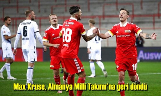 Max Kruse, Almanya Milli Takımı'na geri döndü