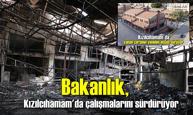 Ankara'nın Kızılcıhamam ilçesi Kasaplar Çarşı'nda geçtiğimiz Nisan ayında meydana gelen yangında 22 iş yeri kullanılamaz hale gelmişti. Çarşıda yaşanan felaketten sonra Çevre ve Şehircilik Bakanlığı harekete geçerek bölgede bir çalışma başlatmıştı. Yeni dükkanlarda inşaat sürecinin devam ettiği bildirildi. Bölgede inşa edilen yeni ticari üniteler modern yapı özellikleri taşırken doğal afetlere karşı güvenli yapı olma özelliği de taşıyor. PROJE YIL SONUNA KADAR BİTİRİLECEK Çevre ve Şehircilik Bakanı Murat Kurum, sosyal medya hesabı üzerinden yaptığı açıklamada Kızılcıhamam Kasaplar Çarşı'nda devam eden çalışmalarla ilgili bilgiler verdi. Çalışmaların sürdüğünü kaydeden Bakan Kurum, "Kızılcahamam'da yanan Kasaplar Çarşısı'nı en kısa sürede yeniden inşa edeceğimizin ve bu süreçte çarşı esnafımıza kira ve taşınma yardımı yaparak hiçbir vatandaşımızı mağdur etmeyeceğimizin sözünü vermiştik. Yanan çarşının yanında bulunan Manavlar Çarşısı'nı da projemize dahil ederek proje bedeli 26,5 milyon TL olan çalışmamızın inşasını 8 Temmuz itibarıyla başlattık. Projemizi yıl sonunda bitirmeyi hedefliyoruz" ifadelerini kullandı. MADDİ DESTEK DE SAĞLANIYOR Esnafa kira yardımı yapıldığından bahseden Bakan Kurum, "Bu süreçte esnafımıza mağduriyet yaşamaması için 15'er bin lira taşınma yardımı, 3'er bin lira da kira yardımı yapıyoruz. Bölgenin kültürel dokusuna uygun olarak inşa edeceğimiz, projelerimiz ile Kızılcahamam'a değer katacağız" diye konuştu.