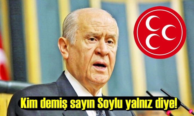 Mhp Lideri Bahçeli