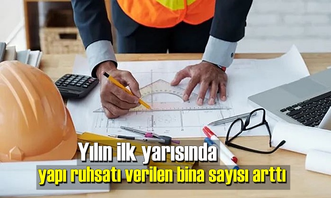 Türkiye genelinde bu yılın ilk 6 ayında geçen yılın aynı dönemine kıyasla belediyeler tarafından yapı ruhsatı verilen bina sayısı yüzde 88.4 oranında arttı. Bu dönemde yüzölçümü yüzde 45.3, değeri yüzde 93.7, daire sayısı yüzde 49.8 oranında artış gösterdi.