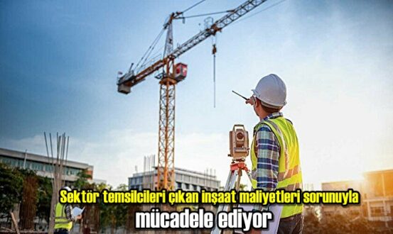 Sektör temsilcileri çıkan inşaat maliyetleri sorunuyla mücadele ediyor