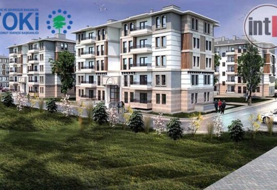 İstanbul'un gelişmekte olan ilçesi Arnavutköy'de TOKİ projesi hayata geçiriliyor