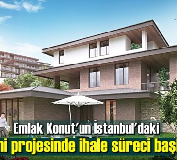 Emlak Konut'un İstanbul'daki yeni projesinde ihale süreci başladı