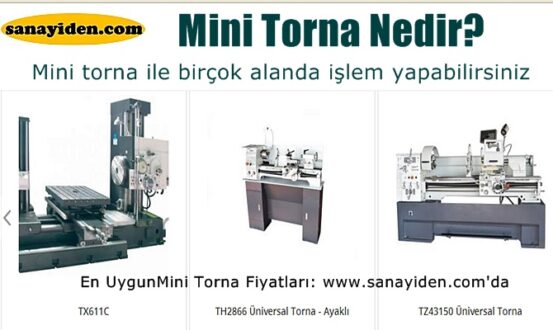 Mini torna ile birçok alanda işlem yapabilirsiniz - Mini Torna Nedir?