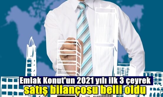 Emlak Konut'un 2021 yılı ilk 3 çeyrek satış bilançosu belli oldu