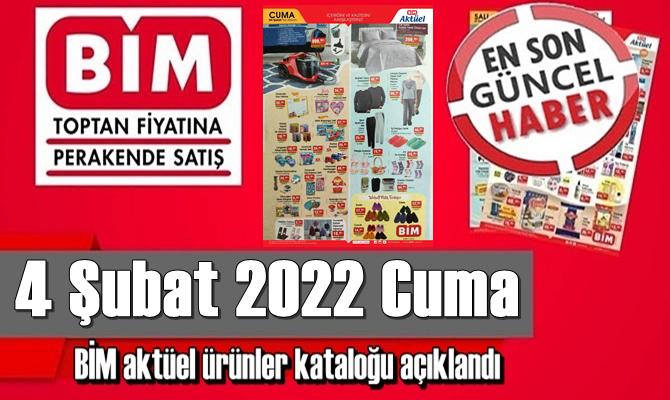 Bim Aktüel Kataloğu ile 4 Şubat 2022 Cuma gününden itibaren satışa sunulacak kampanyalı ürünleri hangi tarihe kadar Bim Market indirim reyonlarında yer alacaklar? tüm bu soruların merak ettiğiniz bütün cevapları yazımız devamında…