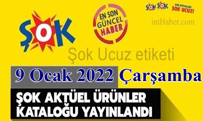 ŞOK indirimli aktüel ürünler 9 Ocak 2022 Çarşamba kataloğu paylaşıldı