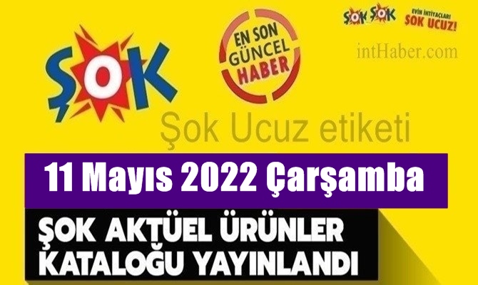 ŞOK 11 Mayıs 2022 Çarşamba gününden itibaren satışa sunulacak kampanyalı ürünleri hangi tarihe kadar Şok Market indirim reyonlarında yer alacaklar? tüm bu soruların merak ettiğiniz bütün cevapları yazımız devamında