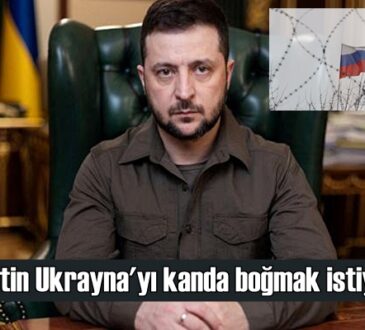 Ukrayna Devlet Başkanı Zelenskiy, Rusya'nın nükleer silah kullanacağına inanmıyorum. Batı Putin'in şantajına kanmasın" dedi.