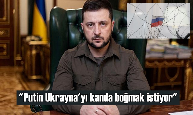 Ukrayna Devlet Başkanı Zelenskiy, Rusya'nın nükleer silah kullanacağına inanmıyorum. Batı Putin'in şantajına kanmasın" dedi.