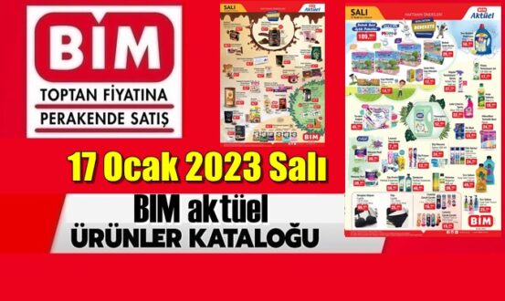 Bim Marketi Haftalık fırsat ürünleri kataloğu