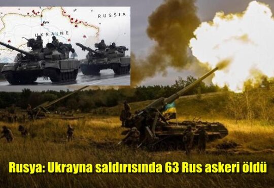 Ukrayna Bombaladı 63 Rus askeri öldü