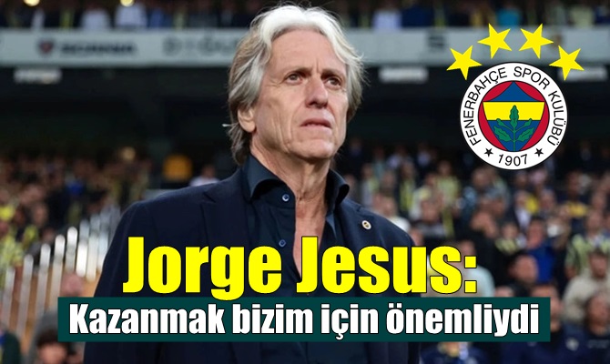 Fenerbahçe'de teknik direktör Jorge Jesus