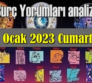 Bugün Tüm Burçların 21 Ocak 2023 Cumartesi gününe ait Yorumularını inceleyelim