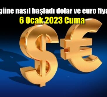 6 Ocak 2023 Cuma