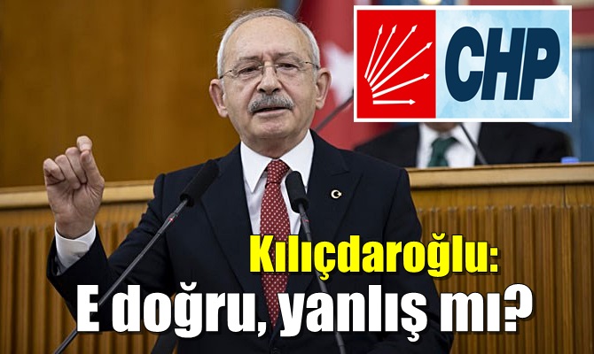 CHP Lideri Kılıçdaroğlu