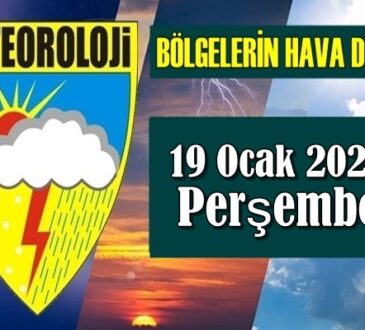 19 Ocak 2021 Perşembe Hava durumu, Bugün Hava nasıl olacak?