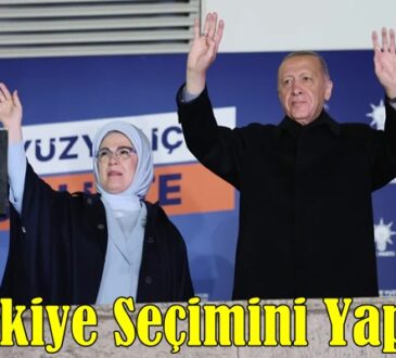 Türkiye Seçimini yaptı ve Halk Tekrar Cumhurbaşkanı Erdoğan dedi