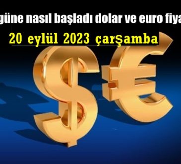 20 eylül 2023 çarşamba