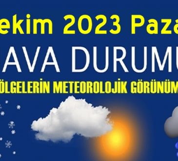 Hava durumu açıklandı
