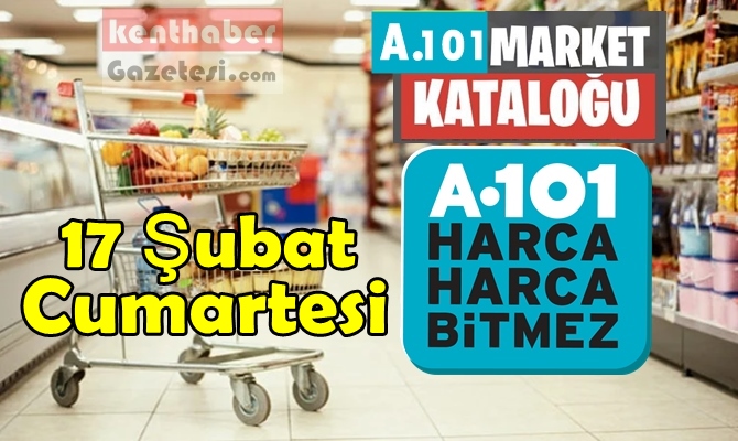 kenthabergazetesi.com Ekonomi/ A101 Marketi 17 Şubat ile 24 Şubat 2024 tarihleri arasında geçerli olacak  Aktüel Ürünler Kataloğu ile ŞUBAT ayı haftalık kampanyalarına hız kesmeden devam ediyo