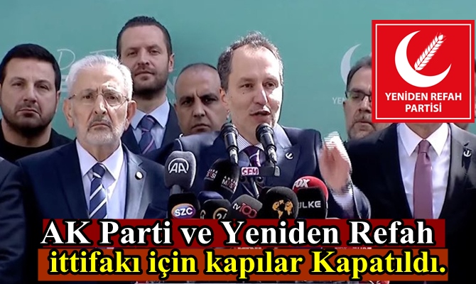 yeniden-refah-ittifakı için kapılar Kapatıldı